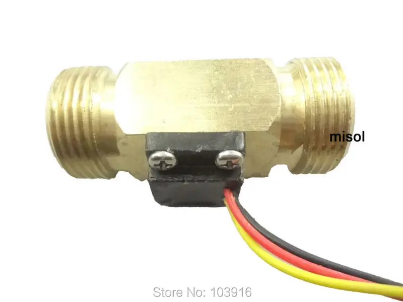 Электронный расходомер MISOL DN20 3/4 дюйма 2 45 л/м электронный датчик расхода