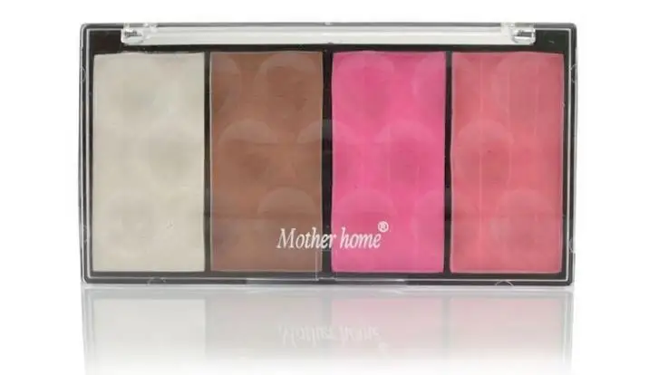 Новый профессиональный макияж 4 цвета Румяна лицевая контурная Палитра Тени для