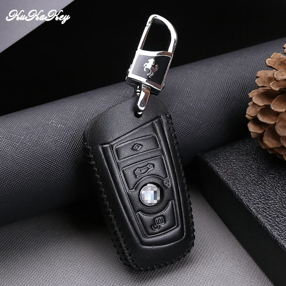 Чехол для ключей из натуральной кожи BMW 520 525 F30 F10 F18 118i 320i 1 3 5 7 Series X3 X4 M3 M4 M5 E34 E90 E60