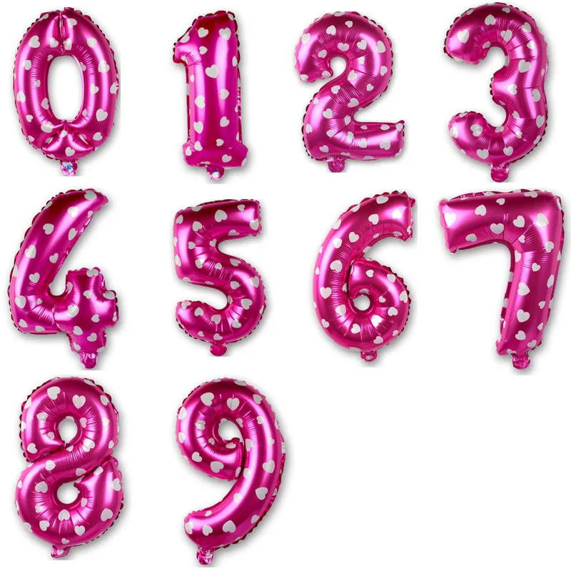 16 дюймов воздушные шары из розовой фольги воздушный шар С Днем Рождения