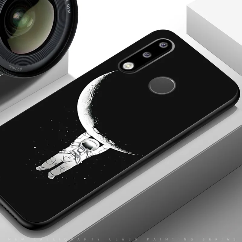 TPUBLK504 YOUVEI чехол для Coque huawei P30 P30 Pro Чехол черный мягкий TPU задняя крышка для huawei P30 Lite чехол для huawei P30 чехол для телефона - Цвет: TPUBLK504