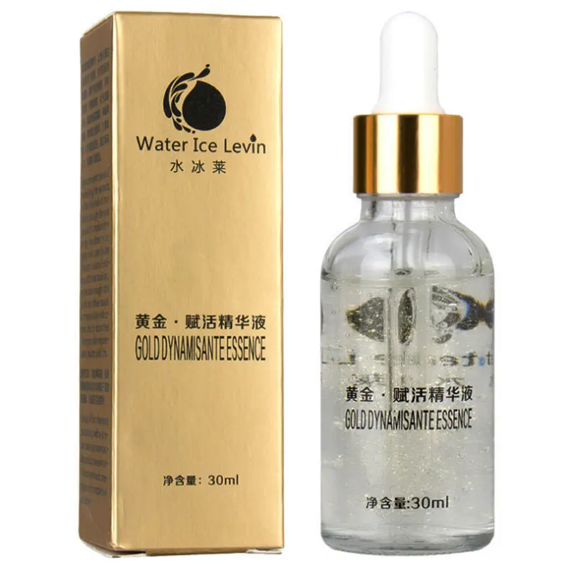 

30ml Collagen Skin Care Face Serum Magic Glow Against Aging Wrinkle Remove Liquid Face Cream Whitening 24K Gold