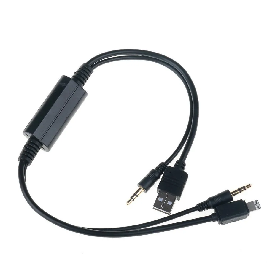 3.5mm AUX input Connector Car Audio Stereo USB Interface Universal Cable Support for iphone5/5S 6/6S Plus 7 BMW | Автомобили и