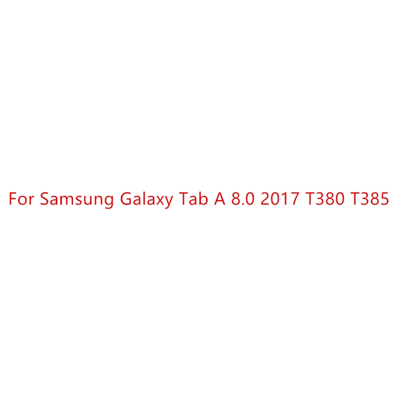 Для samsung Galaxy Tab A A6 T580N 10,1 T580 T585 чехол для задней крышки для samsung TAb A 10,5 T590 T595 T800 T310 T311 T385 T835 - Цвет: Tab A 8.0 2017 T380