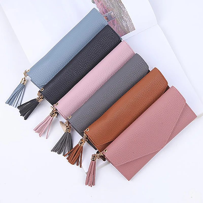 MEETSELF искусственная кожа длинный кулон в виде сердца простая сумка-конверт модный