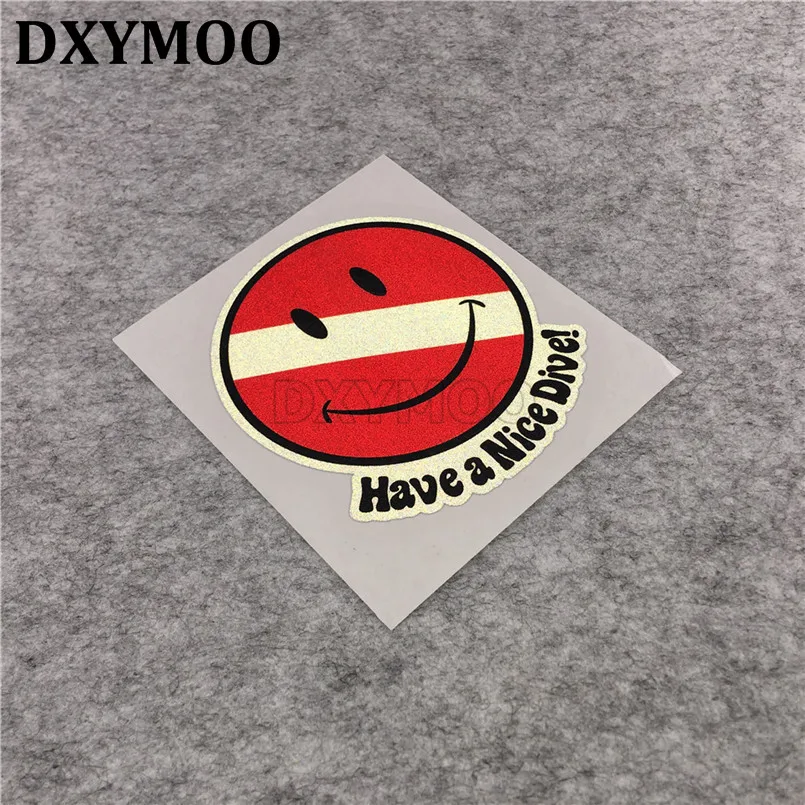 Автомобильные наклейки Smile Face с красивым погружением виниловые Стикеры для