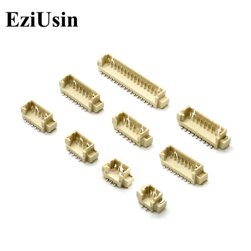 

EziUsin 1.25 Spacing SMD 1.25MM Connector SMT Needle Seat Socket 2P 3P 4P 5P 6P 8P 9P 10P 11P 12P Pin Header