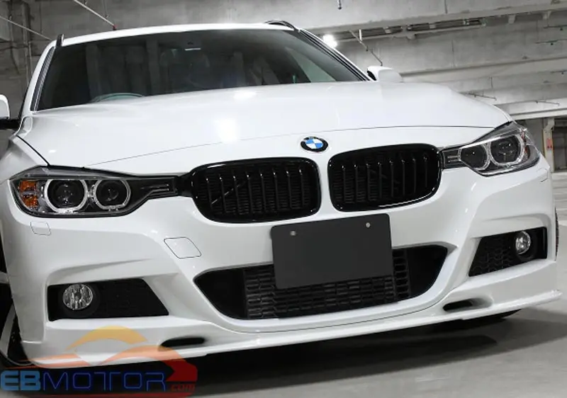 Окрашенные 3D стиль передний спойлер для BMW F30 3 серии M Sport Mtec бампер 2012UP B200F|spoiler for