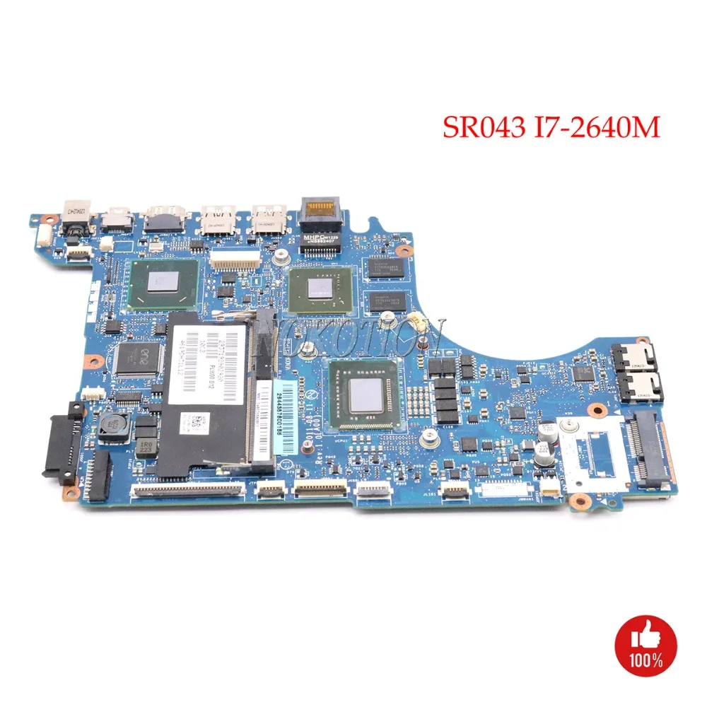 Материнская плата NOKOTION для ноутбука Dell XPS 14Z L412 F2DV7 0F2DV7 CN-0F2DV7 PLW00 LA-7451P SR043 I7-2640M HM67