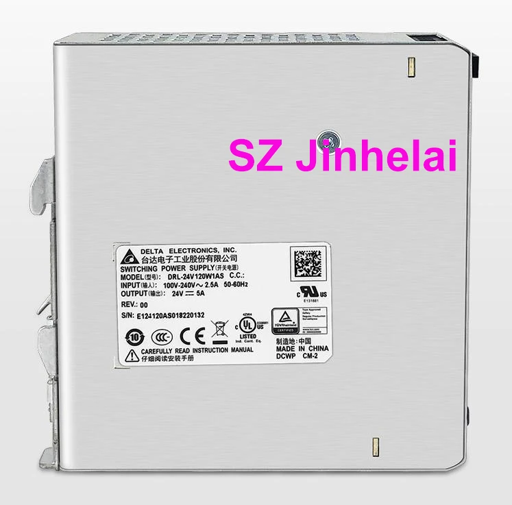Оригинальный импульсный источник питания DELTA DRL 24V120W1AS 5 А 120 Вт серия блоков на Din