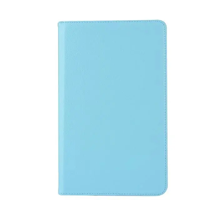 Стилус+ защита экрана+ кабель передачи данных OTG+ чехол для samsung Galaxy Tab A A6 10,1 SM-T580 T580N T585 T585C из искусственной кожи чехол для планшета - Цвет: sky blue
