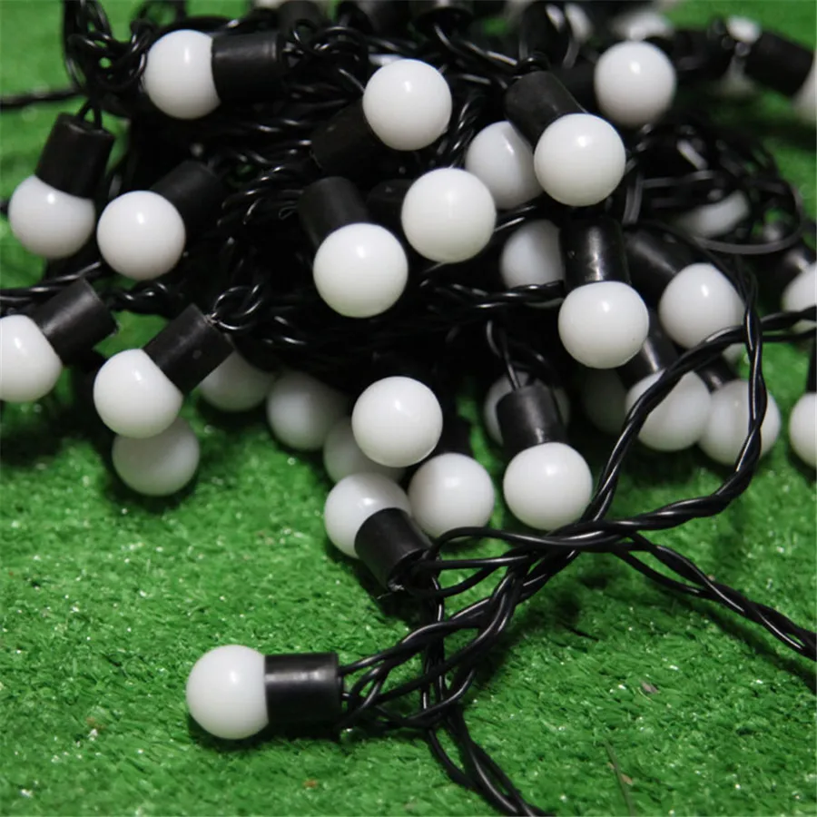 10 м светодиодные гирлянды с 72 шт шариками водонепроницаемые IP68 глобус фея