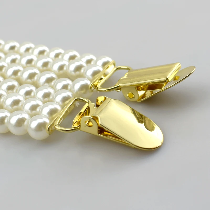 5 шт. жемчужные кнопки рубашка свитер воротник металлические пряжки гибкая