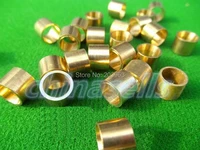 20pcs billiards snooker copper ferrule brass snooker pool cue ferrules cue accessories 9mm or 10mm