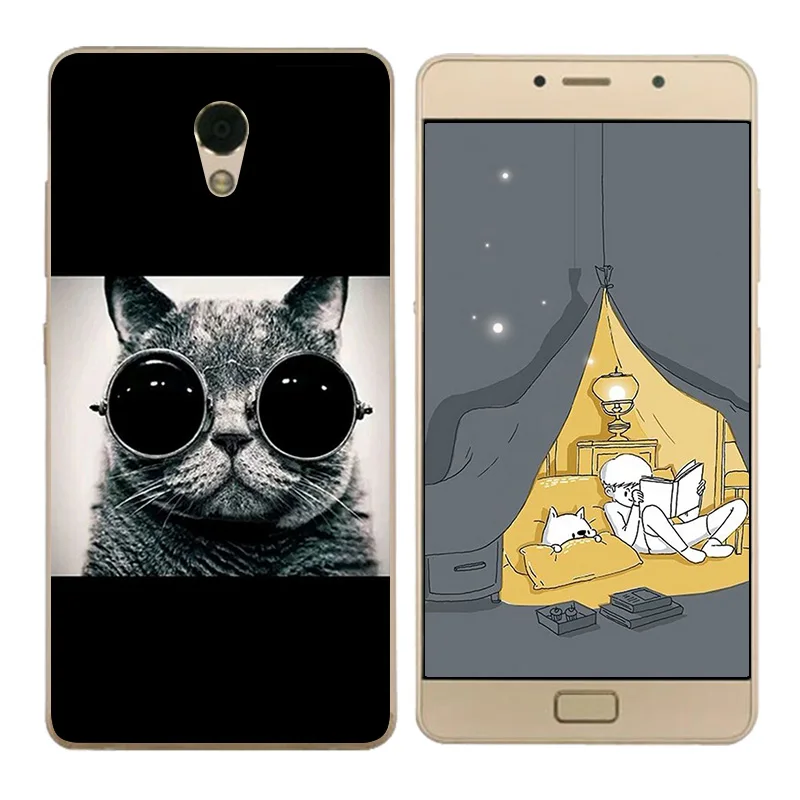 Для Lenovo P2 мягкие чехлы для мобильных телефонов из ТПУ ручная печать Vibe C72 P2c72 P2A40