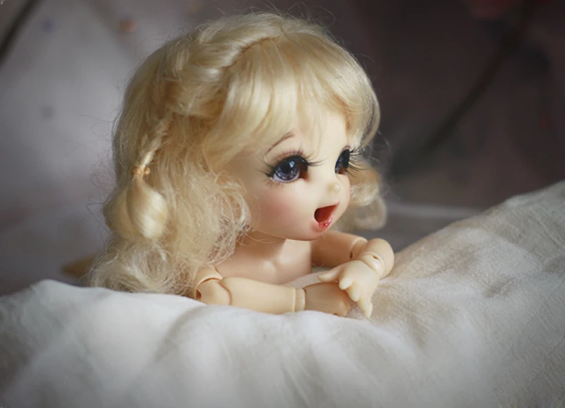 Бесплатная доставка новейший мохеровый короткий вьющийся парик 1/3 8 9 &quotBjd с