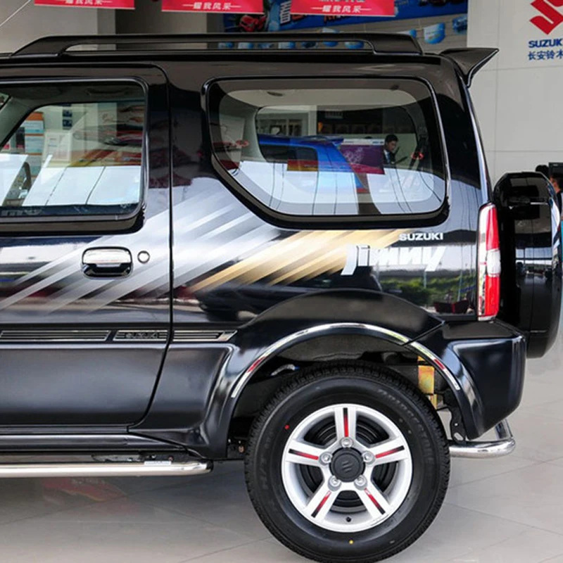Спойлер для Suzuki jimny со светодиодный светильник кой высококачественный спойлер из