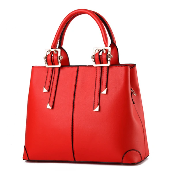 HJPHOEBAG модные новые сумки для женщин женская кожаная сумка высокого качества сумки женские сумки на плечо повседневные YC211 - Цвет: Red