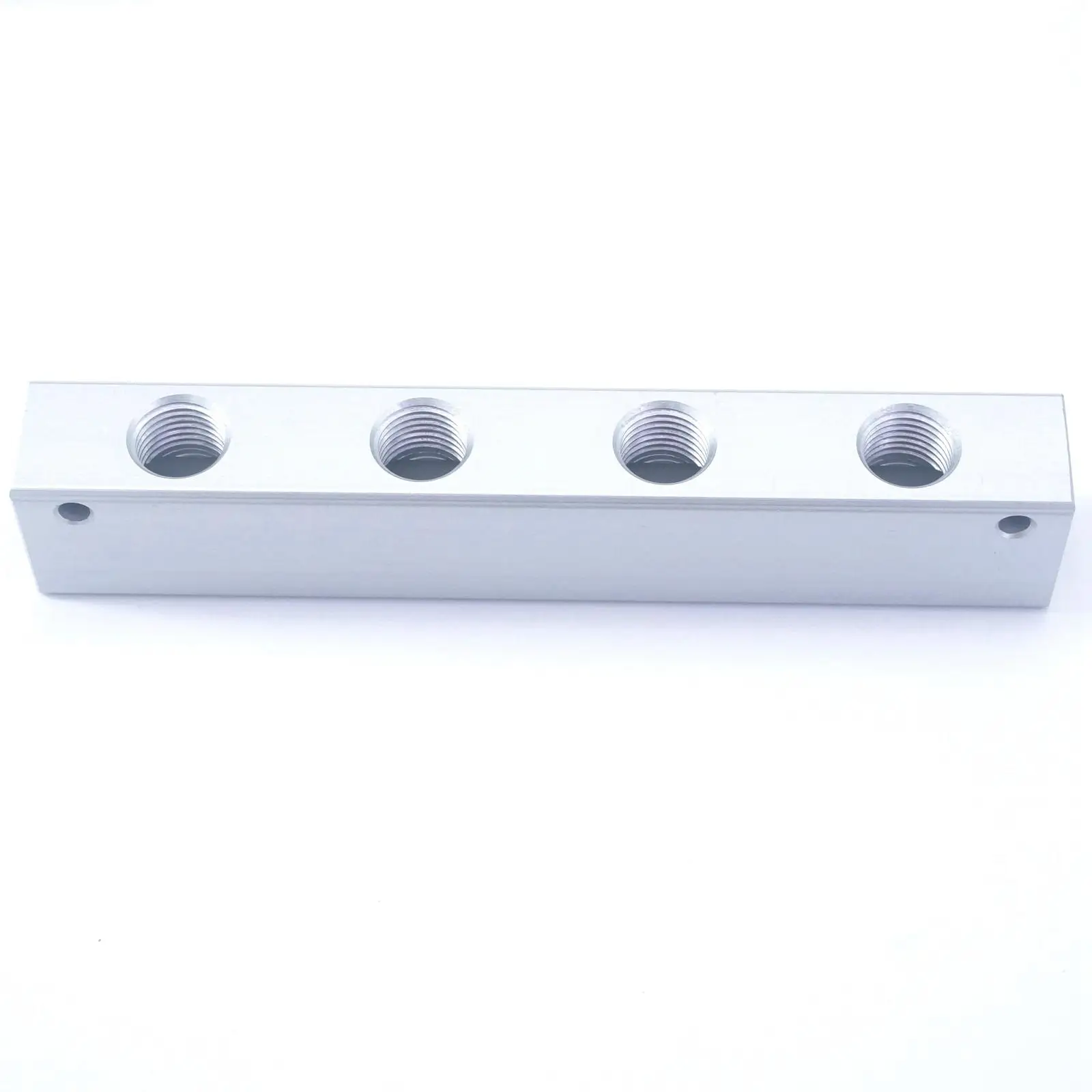 

Порт BSP G1/4 ", 4-ходовой, 6-портовый пневматический, твердый алюминиевый коллекторный блок, сплиттер воды, газа, масла