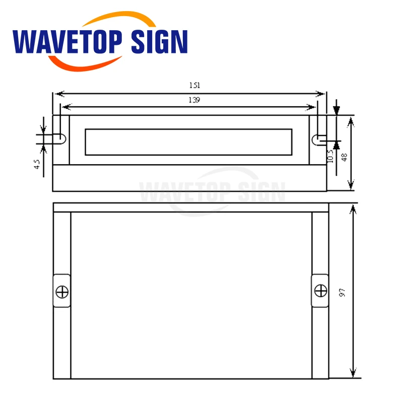 WaveTopSign LeadShine шаговый мотор драйвер DM860 DMA860H 2 Фаза 18 80VAC 4 7.2A для Co2 Лазерная