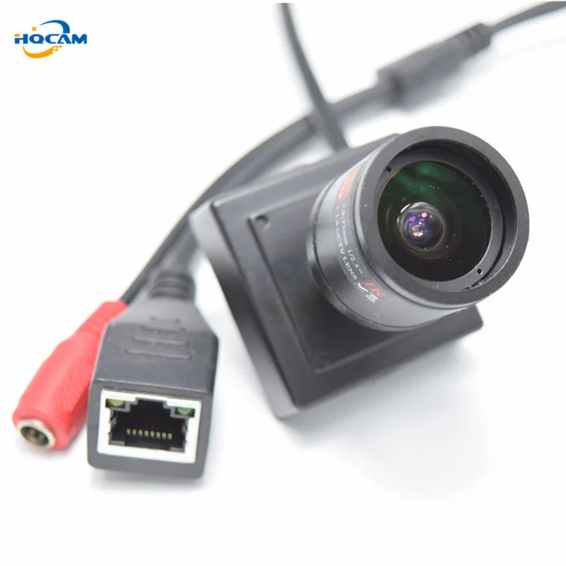 Мини IP камера HQCAM 1080P ONVIF 2 8 12 мм ручной варифокальный зум объектив P2P Plug and Play с