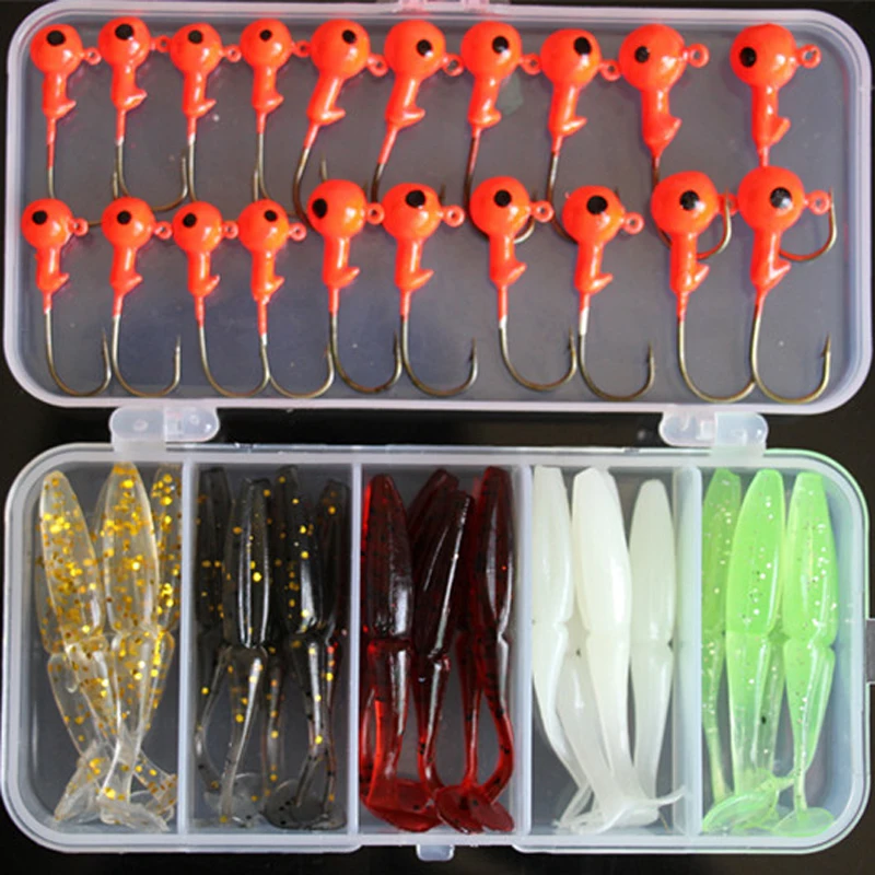 45 мульти-рыболовная приманка смешанные цвета Мягкая в комплекте воблер приманки