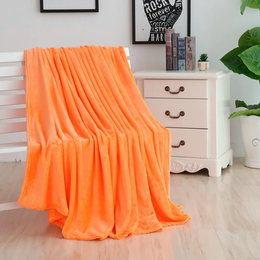 Постельное белье из кораллового флиса однотонное синее полиэфирное клетчатое