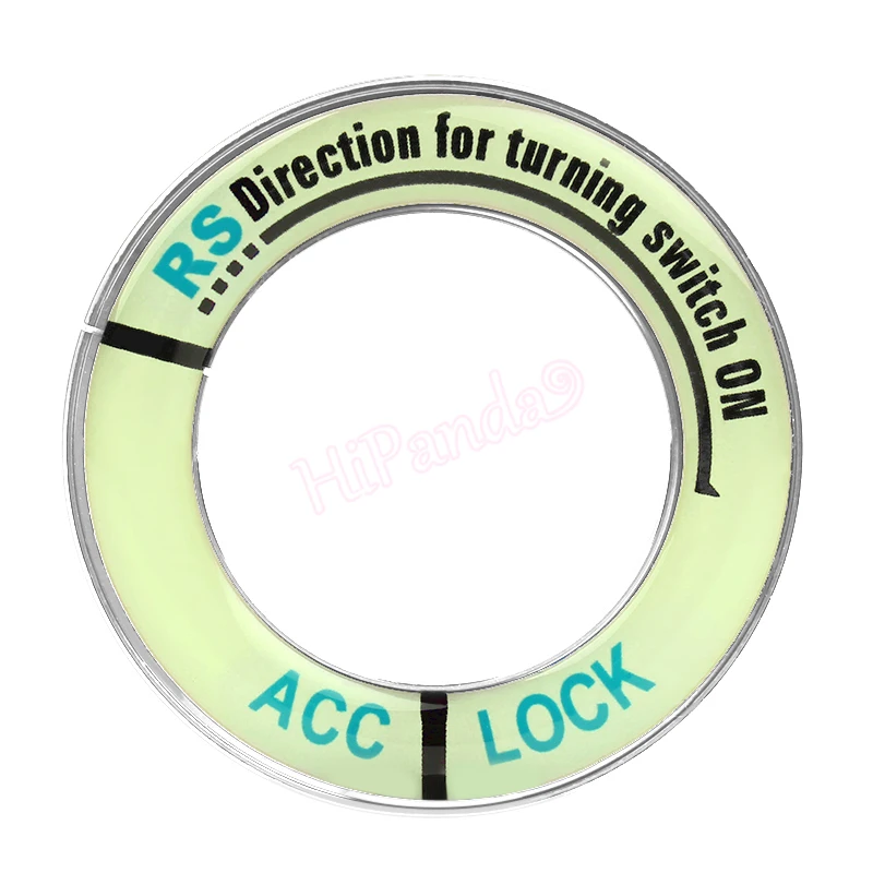 Стайлинга автомобилей алюминиевого сплава украшения светящаяся наклейка на