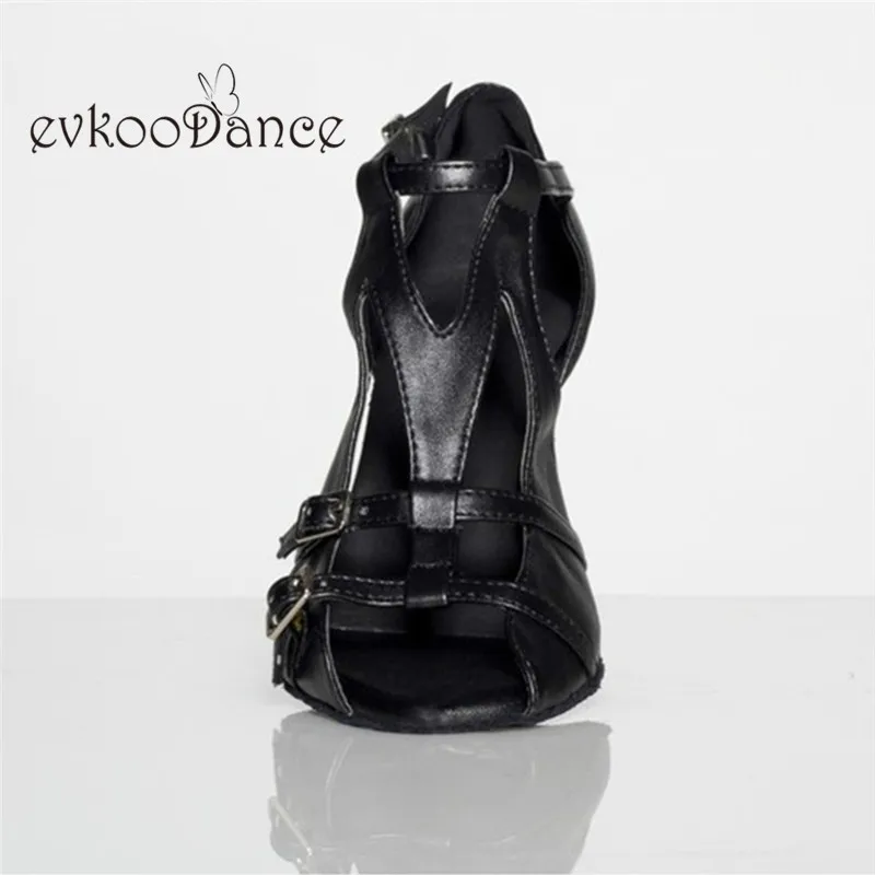 Женские туфли из искусственной кожи на каблуке 8 5 см с открытым носком | Спорт и