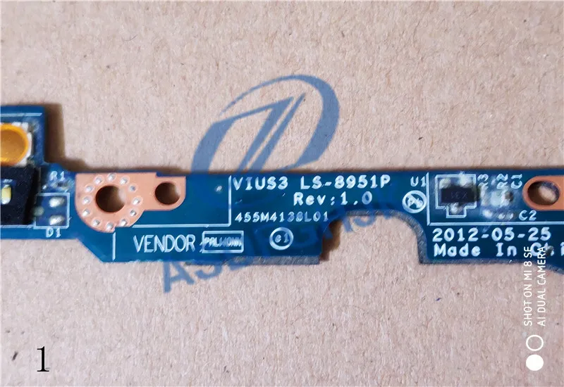 for Lenovo S300 S400 S405 S415 S410 LS-8951P Original Power Switch Button Board with Cable | Компьютеры и офис