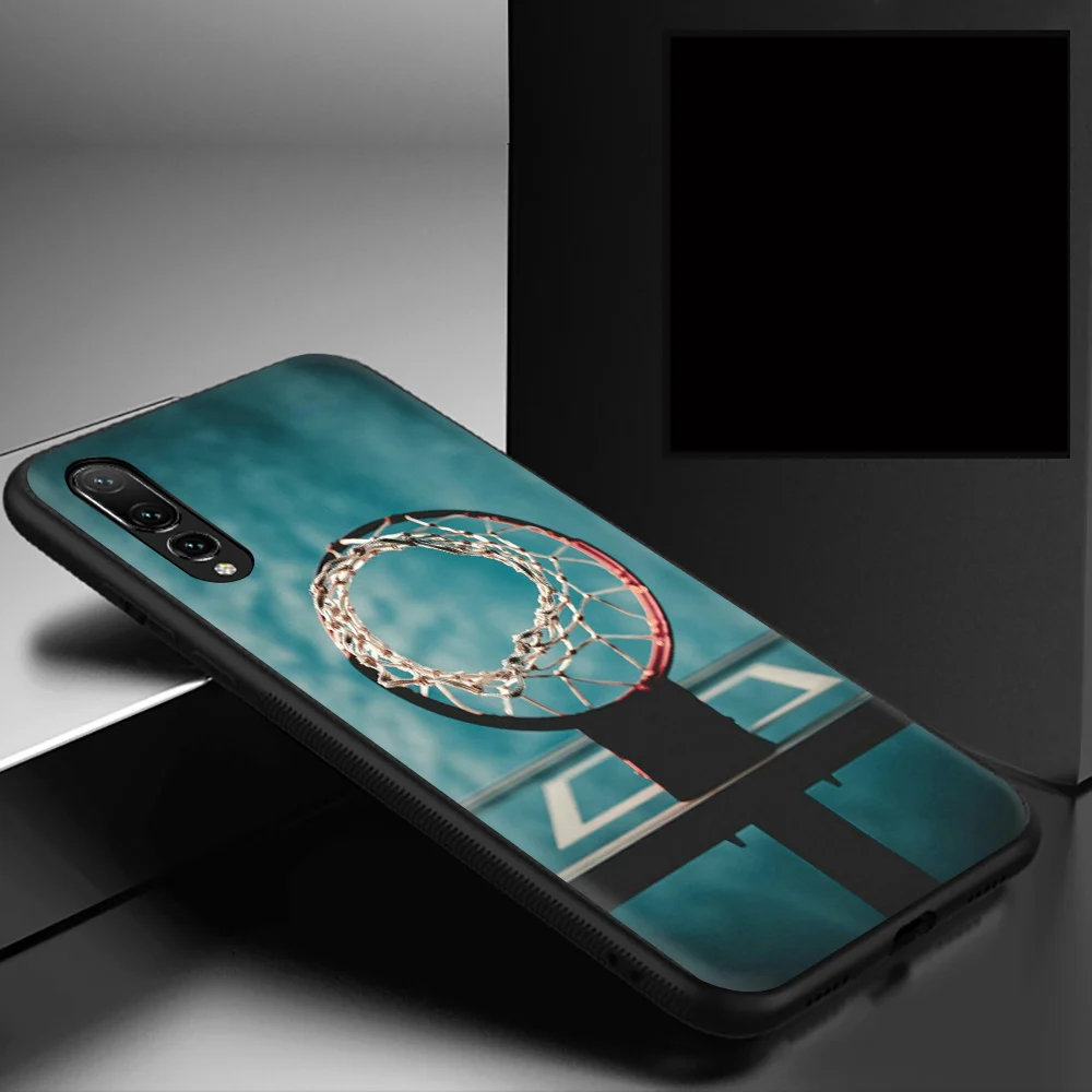 Баскетбольный Мягкий силиконовый чехол для телефона huawei P8 P9 Lite Mini P10 P20 P30 mate 10 20 30 Pro Lite P Smart Z Plus