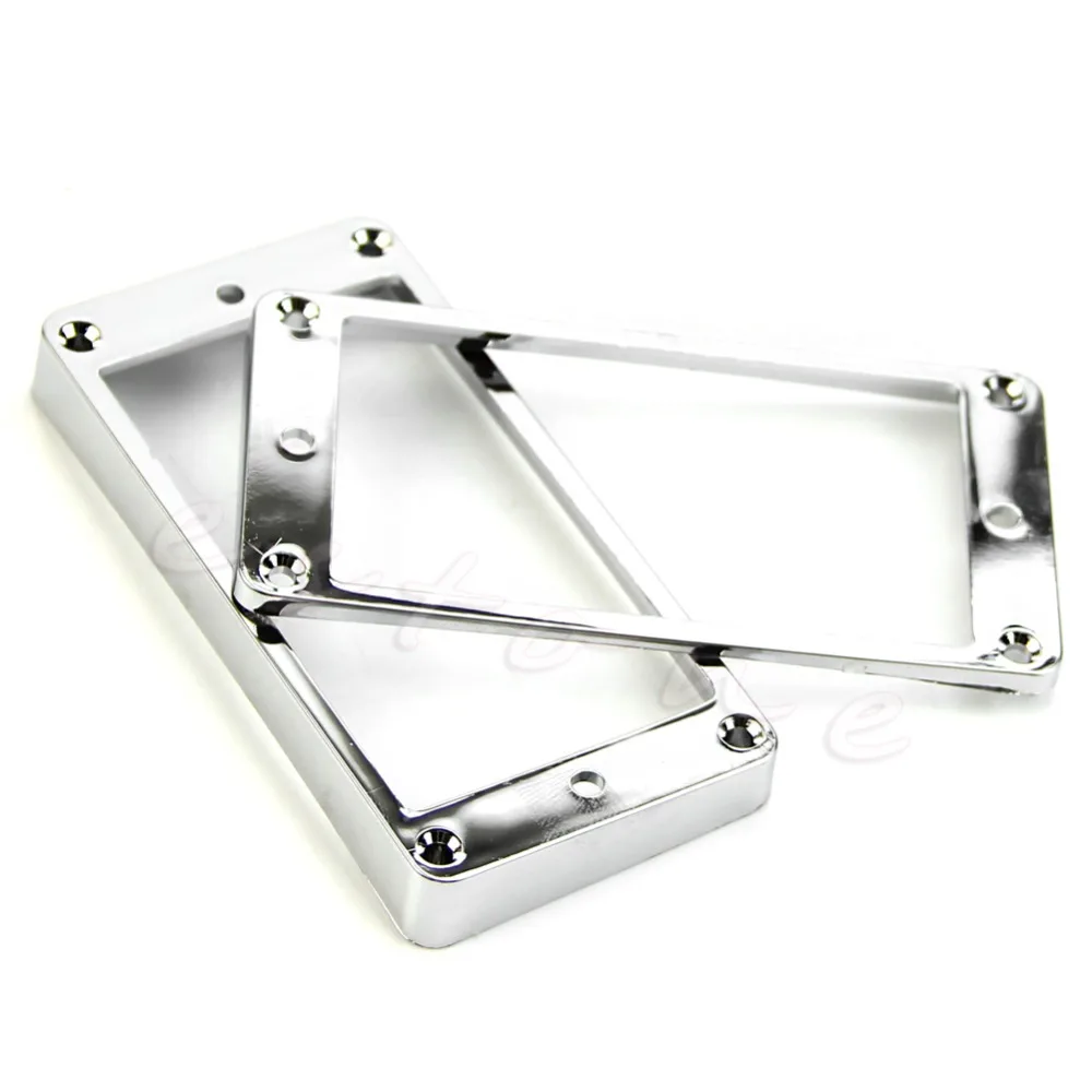 2 шт. хромированные кольца для электрогитары прочные|pickup mounting ring|neck pickupfor electric guitar