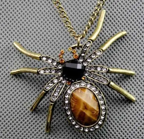 Женское ожерелье с подвеской винтажная подвеска ювелирное изделие кристаллами