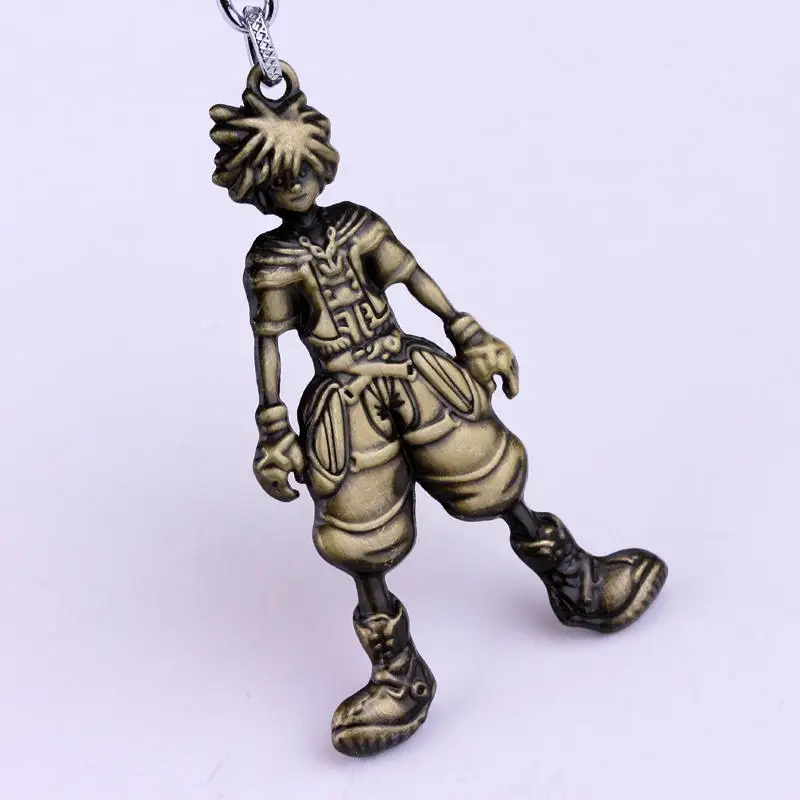 Аниме ювелирные изделия Kingdom Hearts Sora фигурка кукол металлические брелоки |
