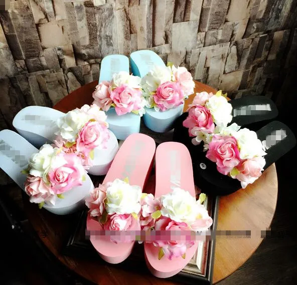 Новинка женские тапочки HAHAFLOWER повседневные пляжные шлепанцы 4 цвета сандалии