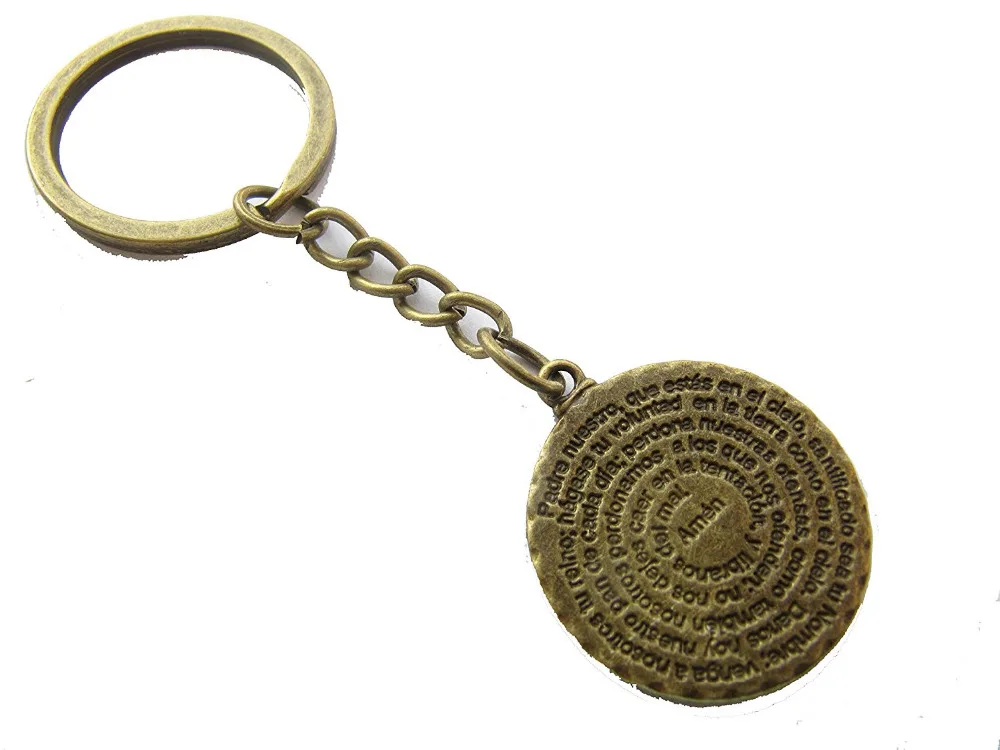 2 шт./лот Оптовая продажа-заказ смешивания бронза Библии Amen брелок | Украшения и