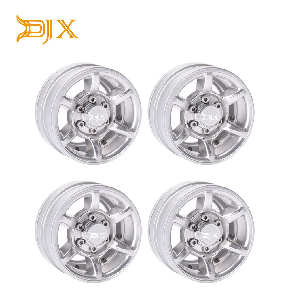 

4PCS 1.55" Aluminium Alloy Wheel Rim Hubs for 1/10 RC Crawler Axial SCX10 TAMIYA CC01 RC4WD D90 D110