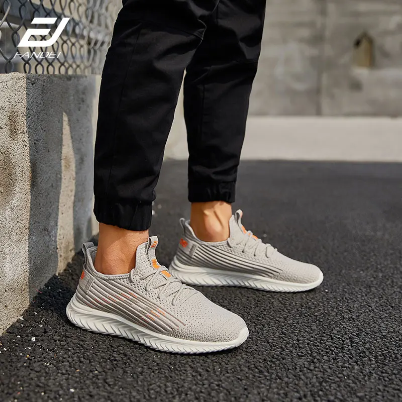 FANDEI Running Shoes For Women Sport Woman Basket Femme Sneakers Zapatillas Mujer Deportiva Breathable Light PE | Спорт и