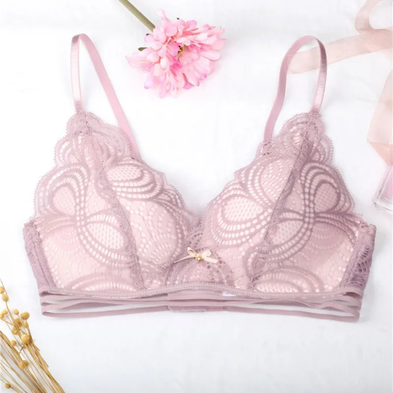 Регулируемые ремешки три четверти сплошной сексуальный кружевной провод