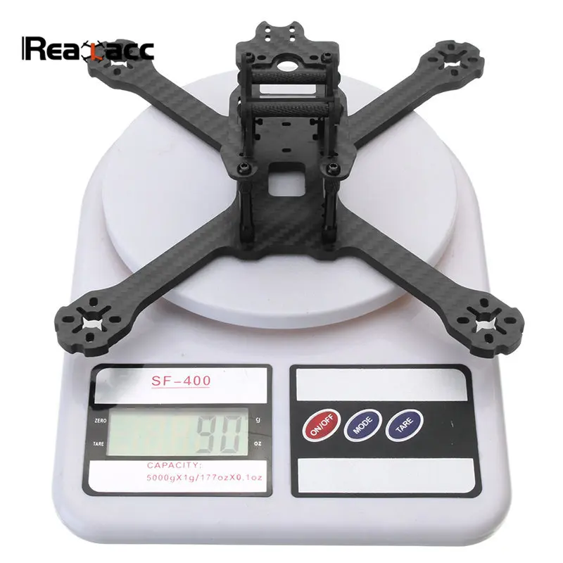 Realacc Kylin 210 мм Колесная база 5 Arm углеродного волокна FPV Racing кадров Комплект ж/5 В 12 PDB