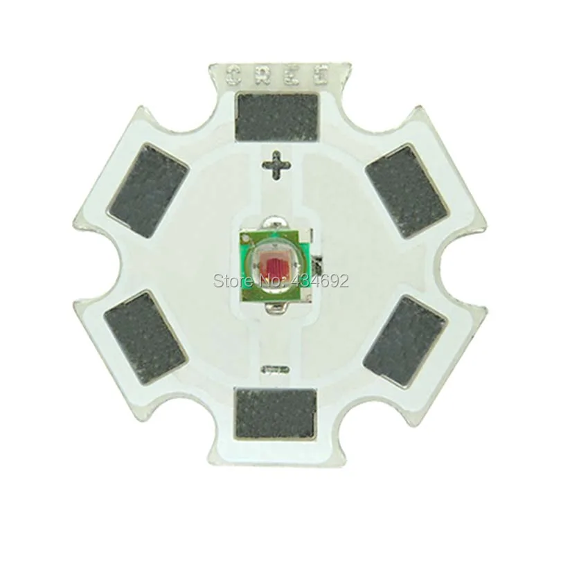 Cree XP E XPE R3 Q3 3W светодиодный излучатель многоцветный свет