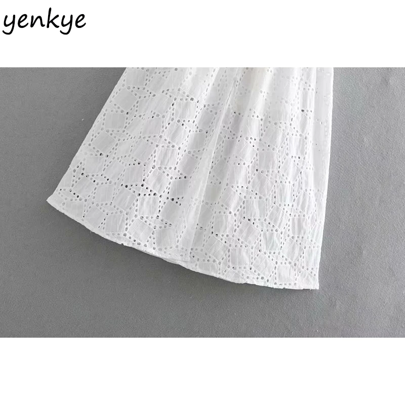 Для женщин сексуальные ажурные платье с вышивкой женские короткими рукавами v