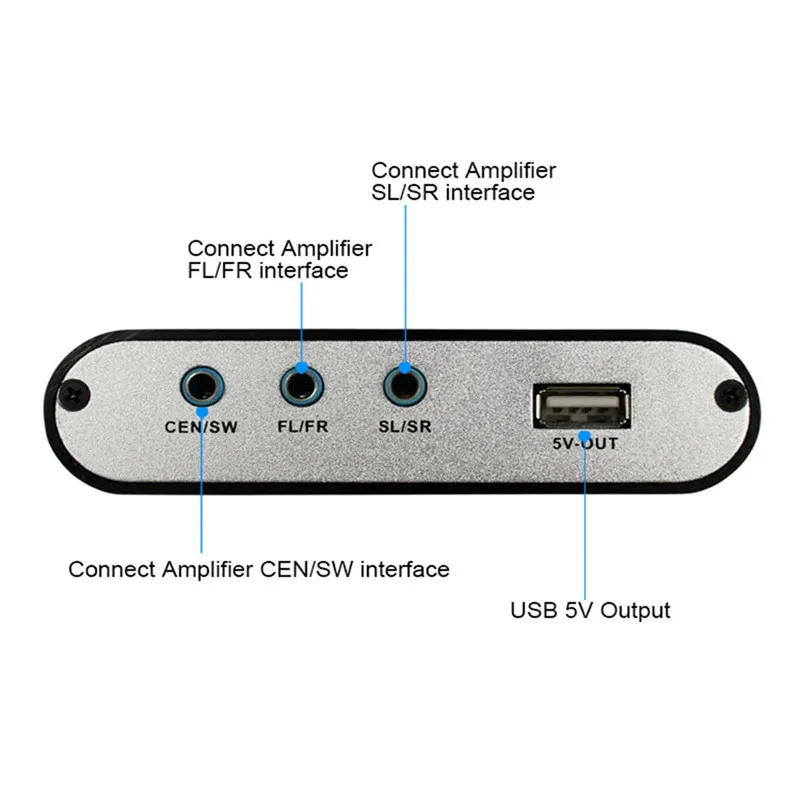 YKSO 5 1 CH аудио декодер SPDIF коаксиальный RCA DTS AC3/6CH цифровой конвертер LPCM аналоговый