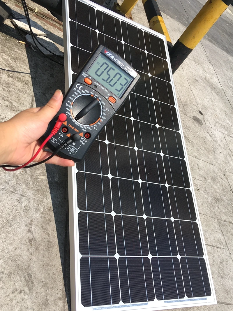 WORKSTAR 5*100 Вт стеклянная сетка солнечных панелей с 1000 Сетка галстук инвертор полный
