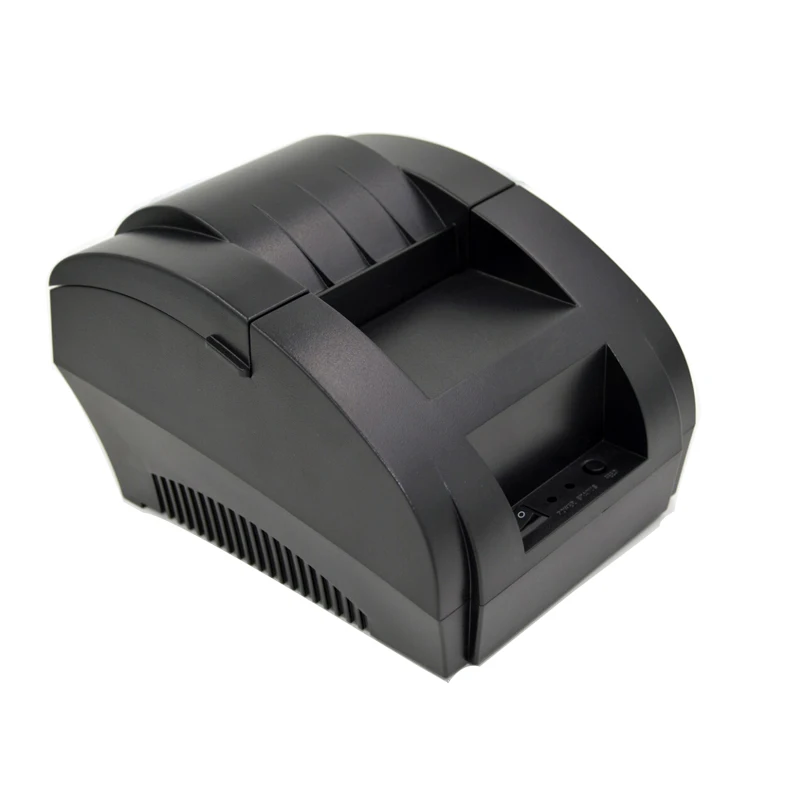 Мини-термопринтер ZJ-5890F 58 мм малошумный USB-интерфейс POS-принтер для ресторанов и