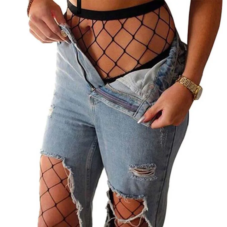 Ажурные женские колготки Привлекательные дизайнерские сетчатые татуировки