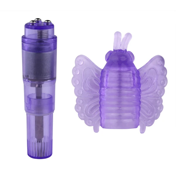 Фаллоимитатор для женщин желе-бабочка гранулы точки G Мощный вибратор интимные