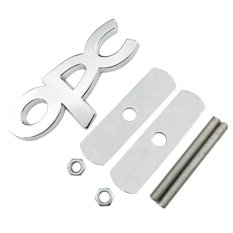 3D хромированная металлическая передняя решетка эмблема наклейка аксессуары