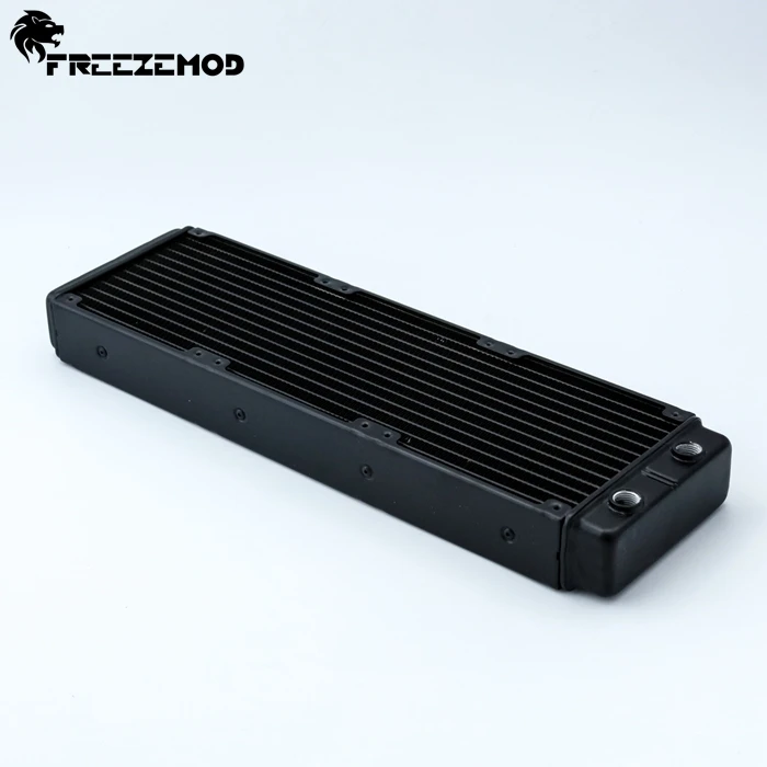 FREEZEMOD двойной радиатор 360 водяного охлаждения радиатора 45 супер толстый алюминиевый радиатор G1/4 резьба. SR-360SL