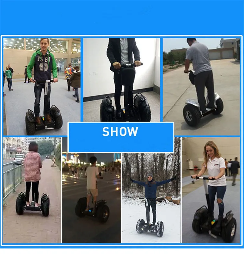 Daibot внедорожный Ховерборд два колеса самобалансирующийся скутер с Bluetooth динамиком 19 дюймов 60 в 1200 Вт* 2 электрический скутер для взрослых